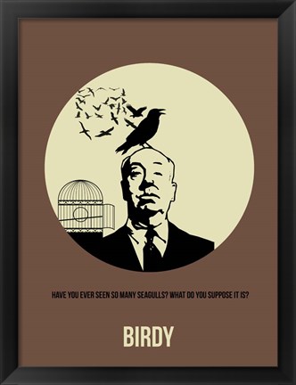 Framed Birdy 1 Print