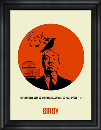 Framed Birdy 2 Print
