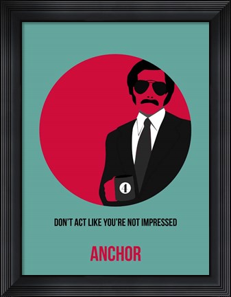 Framed Anchor 1 Print