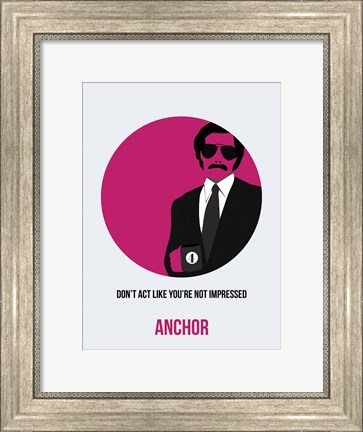 Framed Anchor 2 Print