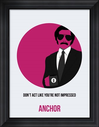 Framed Anchor 2 Print