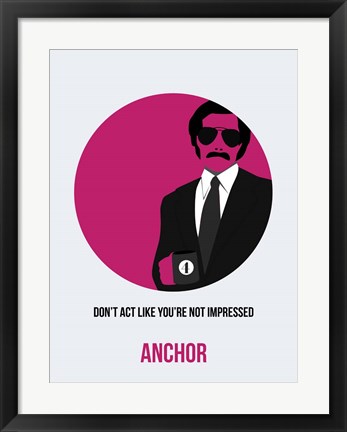 Framed Anchor 2 Print