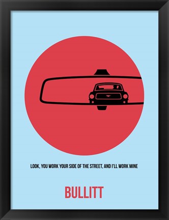 Framed Bullitt 1 Print