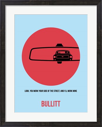 Framed Bullitt 1 Print