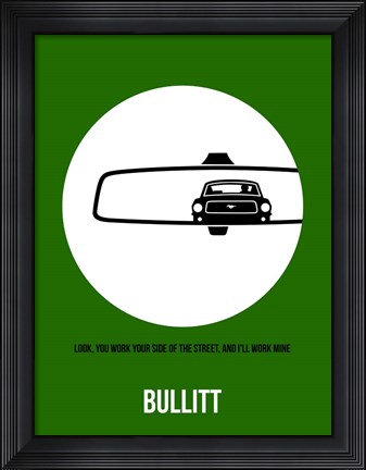 Framed Bullitt 2 Print