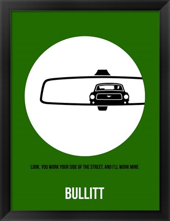 Framed Bullitt 2 Print