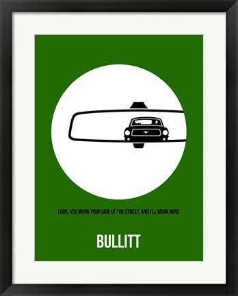 Framed Bullitt 2 Print