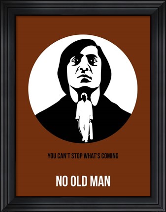 Framed No Old Man 2 Print