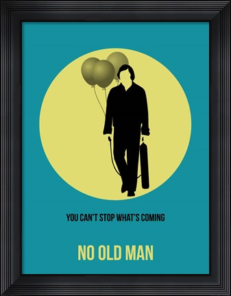 Framed No Old Man 3 Print