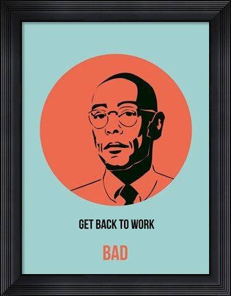 Framed Bad 3 Print