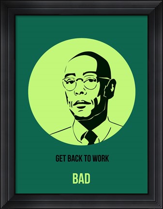 Framed Bad 4 Print