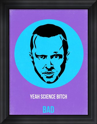 Framed Yeah Science 1 Print
