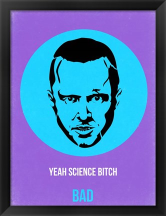 Framed Yeah Science 1 Print