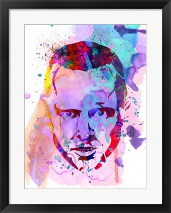 Framed Jesse Watercolor Print