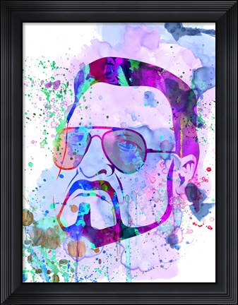 Framed Sobchak Watercolor Print