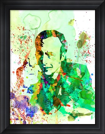 Framed Saul Watercolor Print