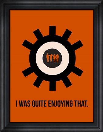 Framed Clockwork Print