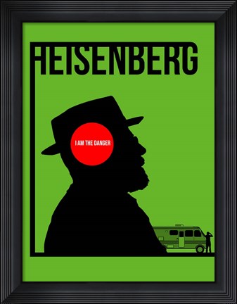 Framed I&#39;m Danger 1 Print