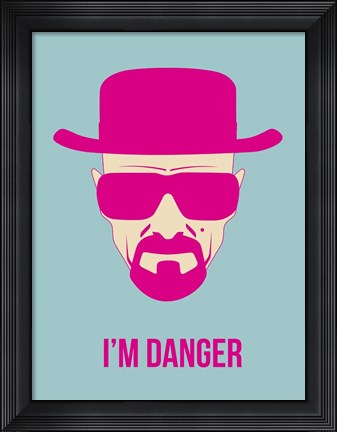 Framed I&#39;m Danger 2 Print