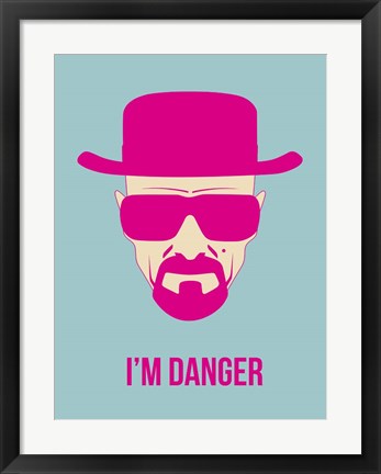 Framed I&#39;m Danger 2 Print