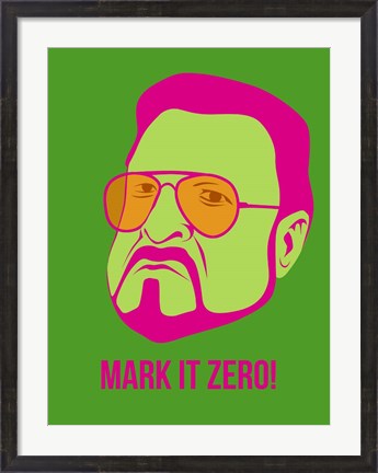 Framed Mark it Zero 2 Print