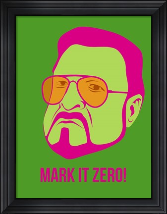 Framed Mark it Zero 2 Print