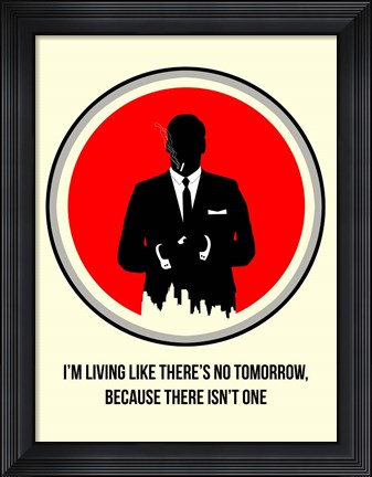 Framed Draper 2 Print