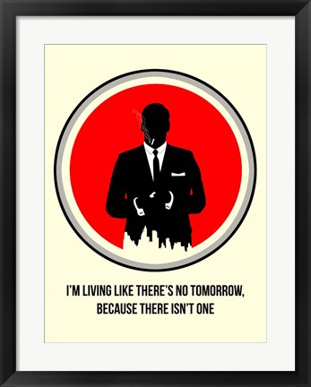 Framed Draper 2 Print