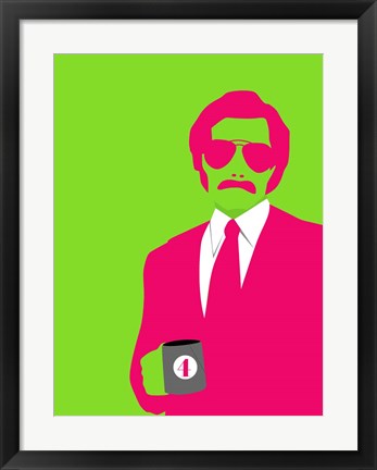 Framed Man Print