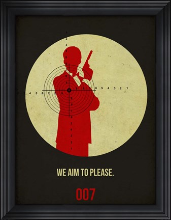 Framed James Black 2 Print