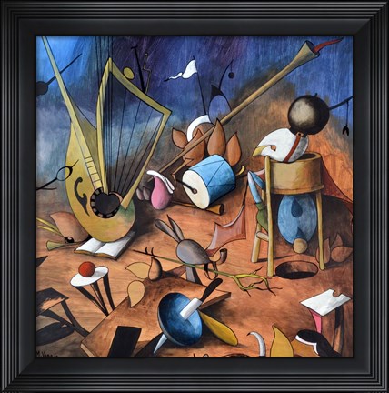 Framed My Bosch Print