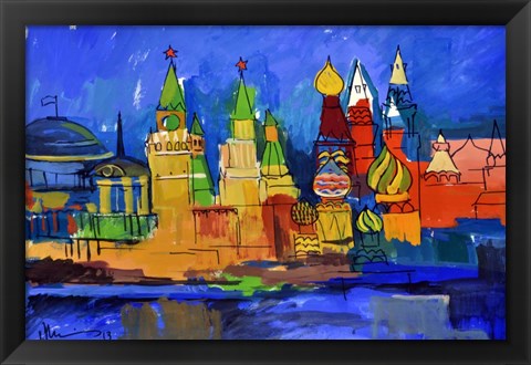 Framed Moscow Print