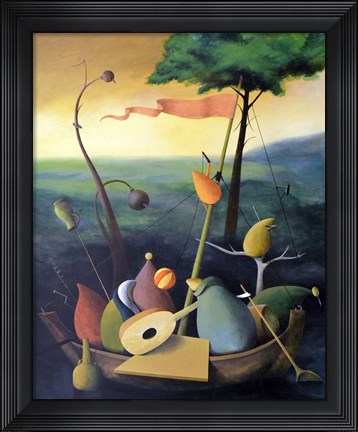 Framed Stultifera Navis Print