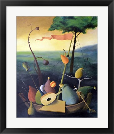 Framed Stultifera Navis Print
