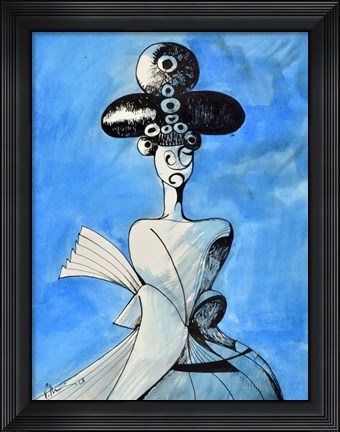Framed Flabellum Print