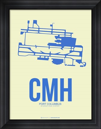 Framed CMH Port Columbus 2 Print