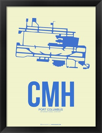 Framed CMH Port Columbus 2 Print