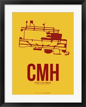 Framed CMH Port Columbus 3 Print