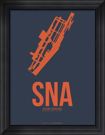 Framed SNA John Wayne 1 Print