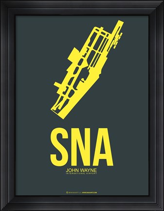 Framed SNA John Wayne 3 Print