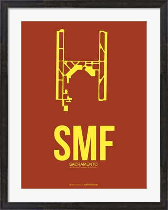 Framed SMF Sacramento 1 Print