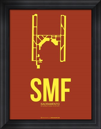 Framed SMF Sacramento 1 Print