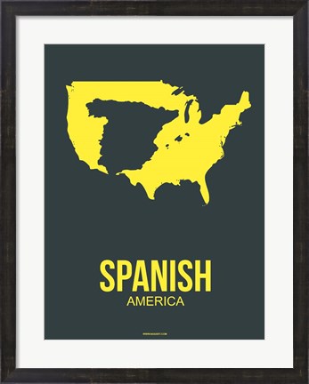 Framed Spanish America 1 Print