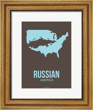 Framed Russian America 2 Print