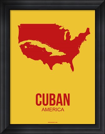 Framed Cuban America 1 Print