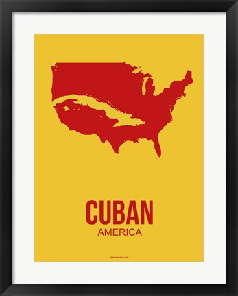 Framed Cuban America 1 Print