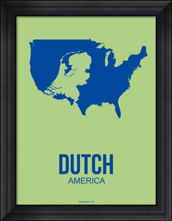 Framed Dutch America 3 Print
