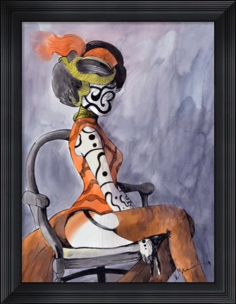 Framed La Belle Epoque Print
