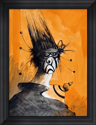 Framed Santi Print