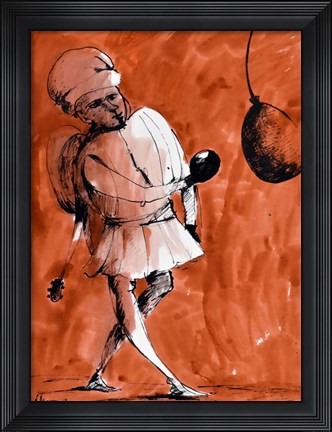 Framed Boxer Print